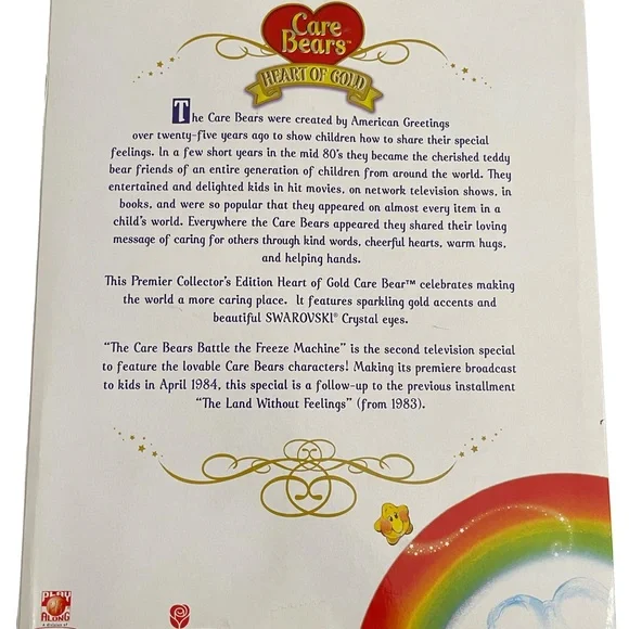 Collector's Edition Care Bears Heart of Gold - Picture 2 of 4